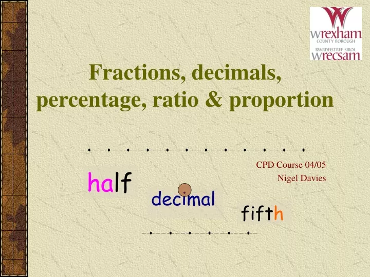 fractions decimals percentage ratio proportion