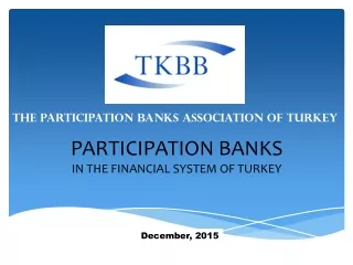 PARTICIPATION BANKS IN THE FINANCIAL SYSTEM OF TURKEY