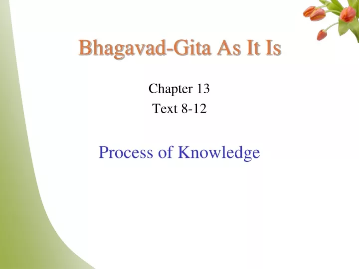 bhagavad gita as it is