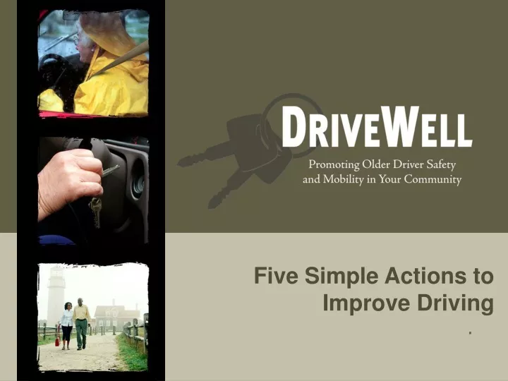 five simple actions to improve driving