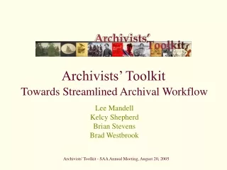 Archivists’ Toolkit