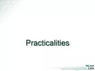 Practicalities