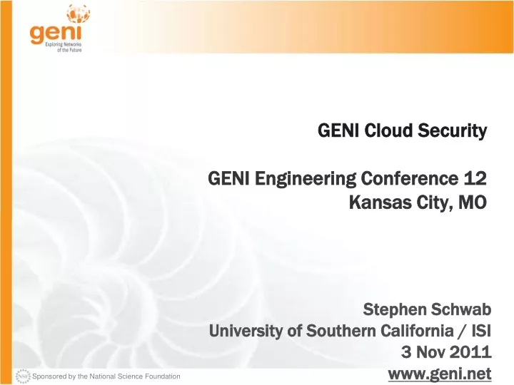 geni cloud security geni engineering conference 12 kansas city mo