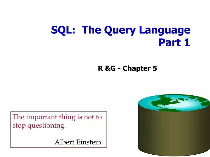 sql the query language part 1