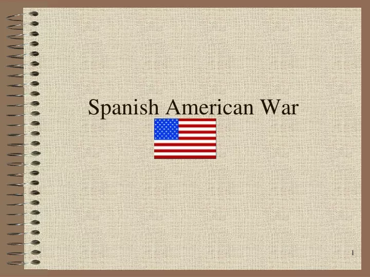 spanish american war