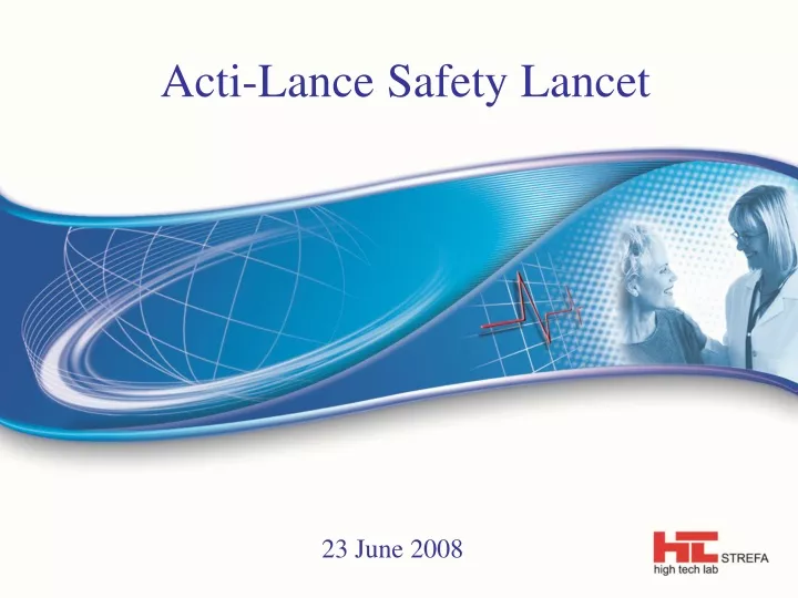 acti lance safety lancet