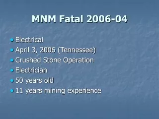MNM Fatal 2006-04