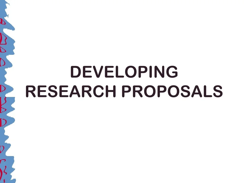 PPT - Crafting Effective Research Proposals PowerPoint Presentation ...