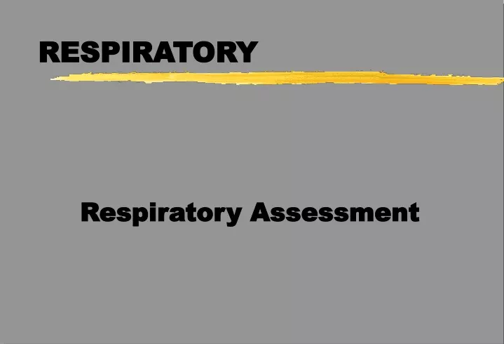 respiratory