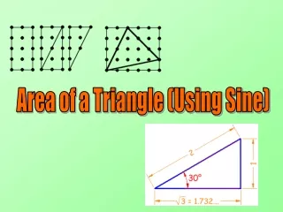 Area of a Triangle (Using Sine)