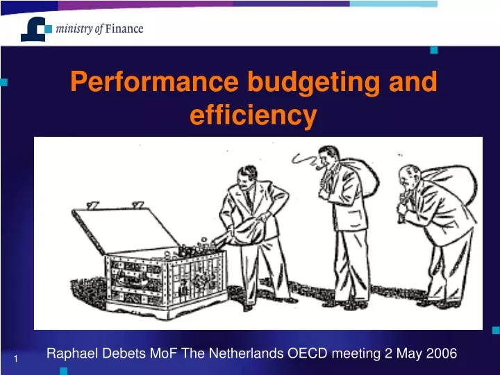 performance budgeting and efficiency