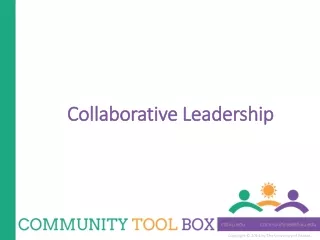 Collaborative Leadership