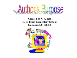 Author's Purpose