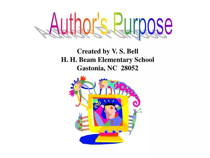 author s purpose