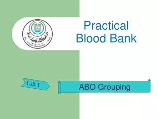 Practical  Blood Bank