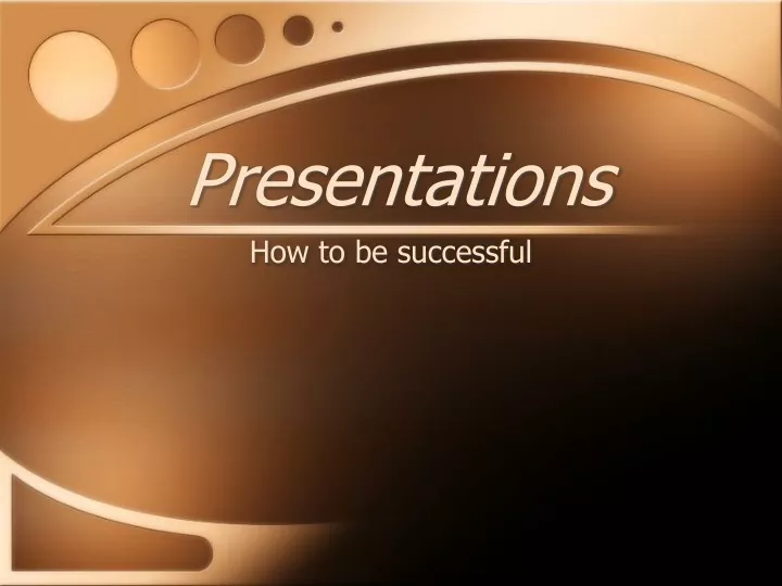 presentations