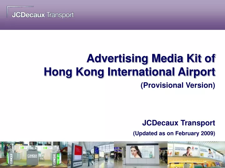 advertising media kit of hong kong international airport
