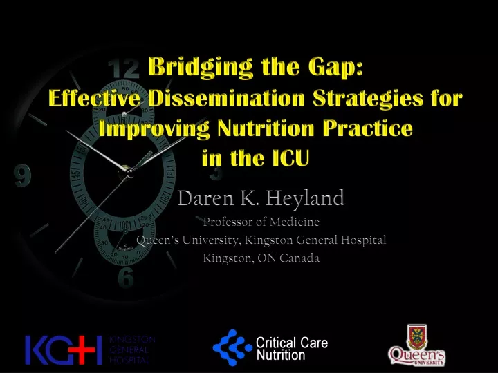 bridging the gap effective dissemination