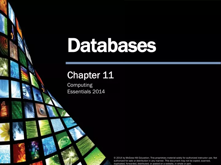 databases