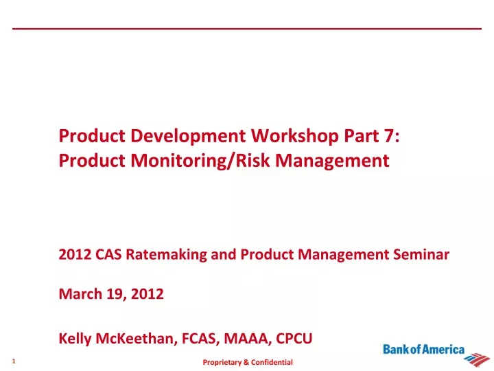 product development workshop part 7 product monitoring risk management
