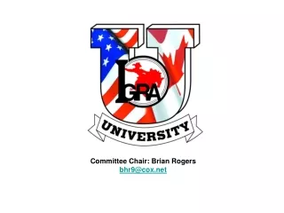Committee Chair: Brian Rogers bhr9@cox