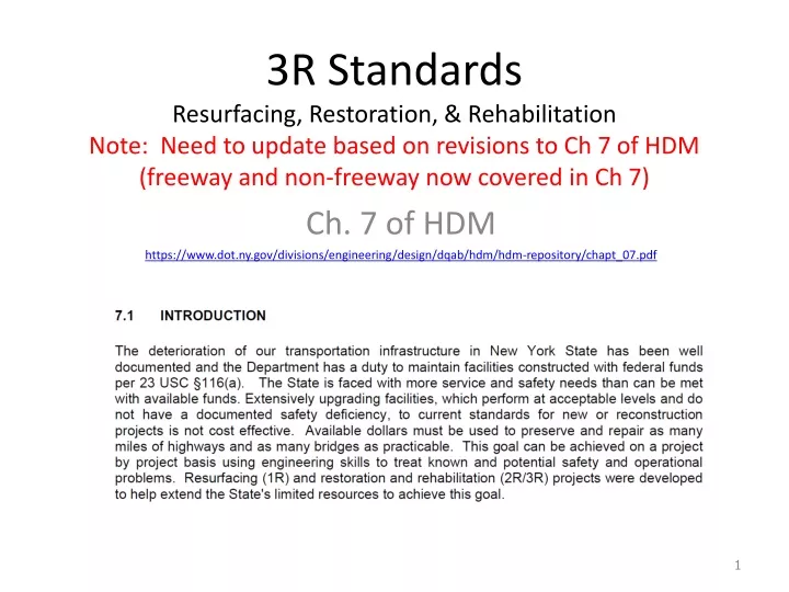 ch 7 of hdm https www dot ny gov divisions engineering design dqab hdm hdm repository chapt 07 pdf
