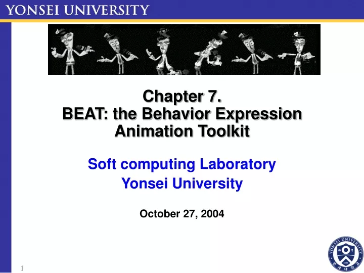 chapter 7 beat the behavior expression animation toolkit