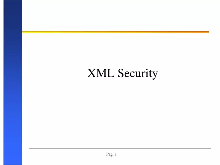 xml security