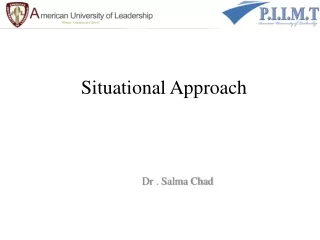 Situational Approach