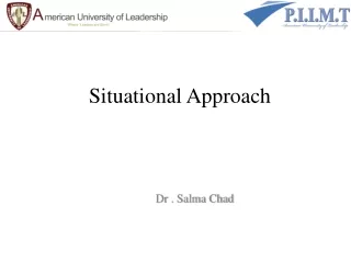 situational approach