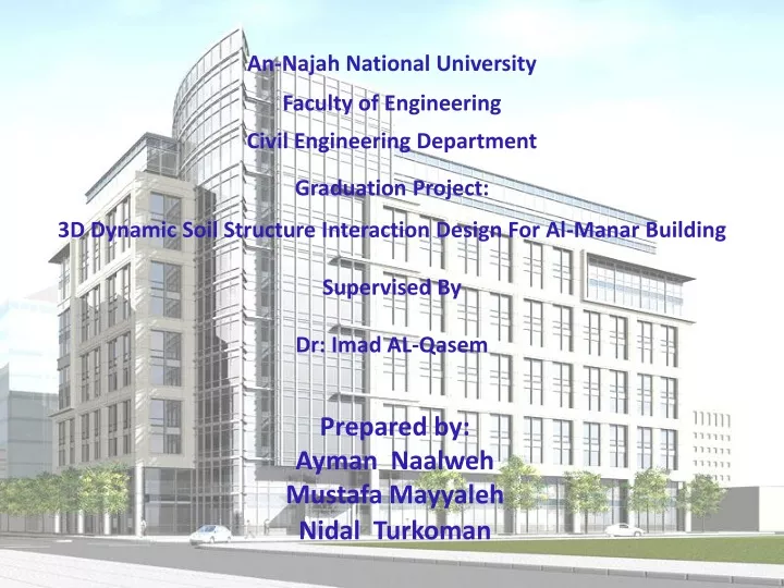 an najah national university faculty