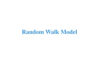 Random Walk Model