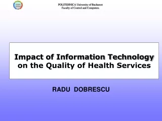 Impact of Information Technology on the Quality of Health Services