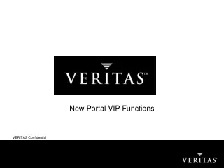 New Portal VIP Functions