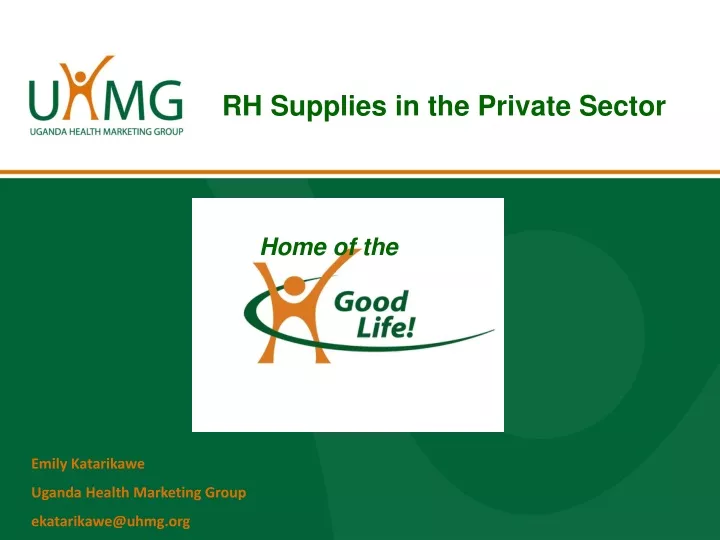 rh supplies in the private sector