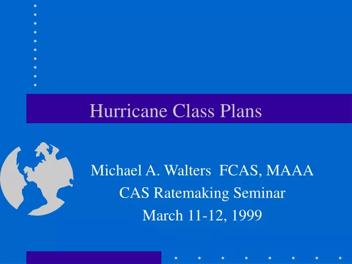 hurricane class plans