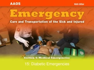 15: Diabetic Emergencies