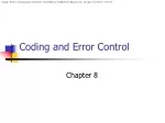 PPT - Coding and Error Control PowerPoint Presentation, free download ...
