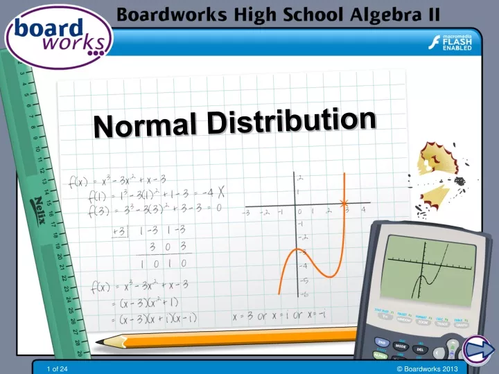 normal distribution