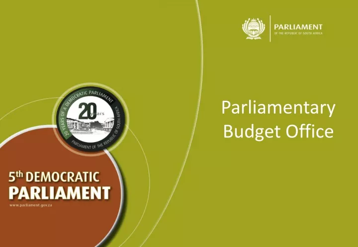 parliamentary budget office
