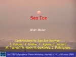 Importance of Sea Ice Observations for Climate Modeling and Indigenous Populations - slide 1