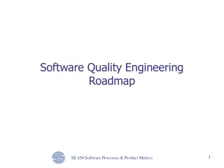 Software Quality Engineering Roadmap