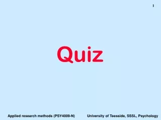 Quiz