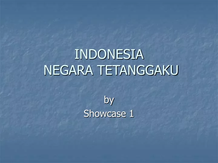 indonesia negara tetanggaku
