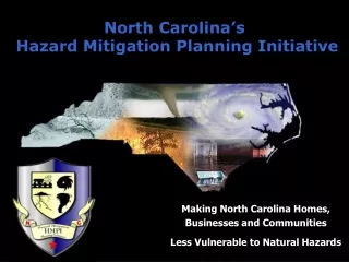 North Carolina’s  Hazard Mitigation Planning Initiative