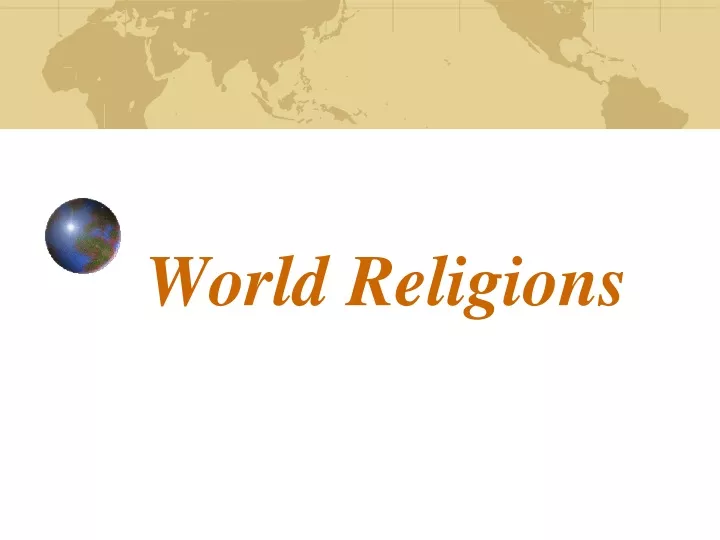 world religions