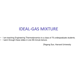 IDEAL-GAS MIXTURE