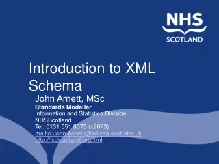Introduction to XML Schema