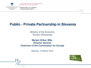 Public - Private Partnership in Slovenia