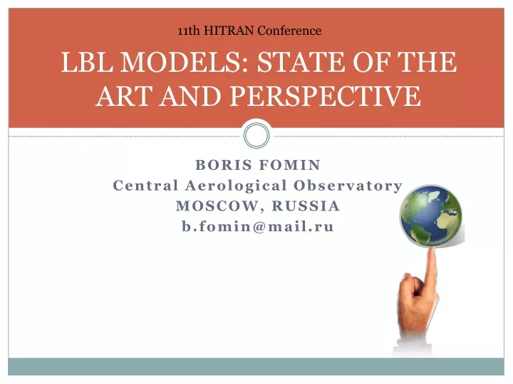 lbl models state of the art and perspective